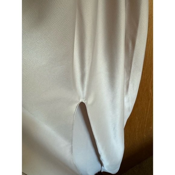 ASOS | One Shoulder Satin Maxi Dress - Picture 8 of 10